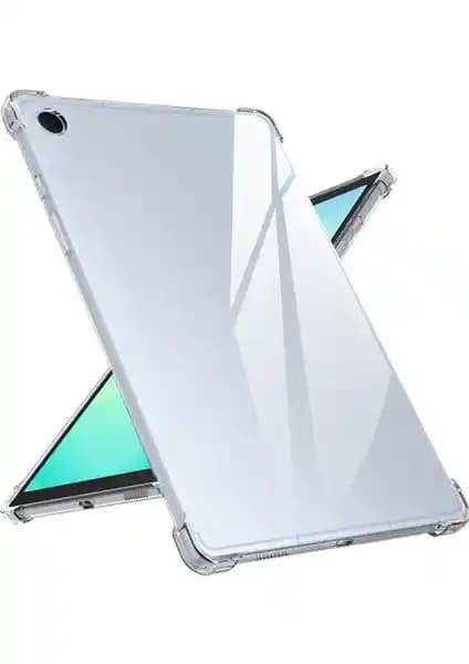Samsung Galaxy Tab A11 8.7 inç için Darbelere Dayanıklı ve Şeffaf Silikon Kılıfı