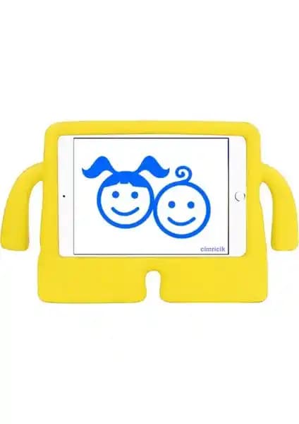 Samsung Galaxy Tab A8 10.5 2021 için Çocuklara Güvenli ve Eğlenceli Silikon Kılıfı