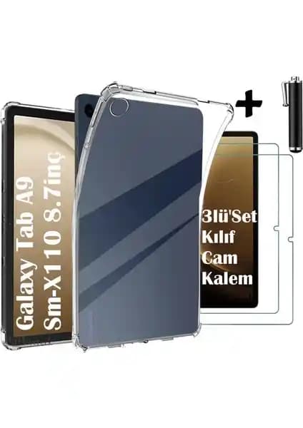 Samsung Galaxy Tab A9 8.7 İnç İçin Kapsamlı Koruma Seti ve Özellikleri