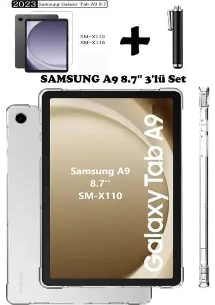 Samsung Galaxy Tab A9 8.7 İnç için Şeffaf Kılıf ve Seti Ürün İncelemesi