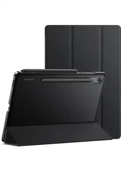 Samsung Galaxy Tab S10 Fe, S9 Fe ve S10 Lite için şeffaf ve dayanıklı 10.9 inç tablet kılıfı