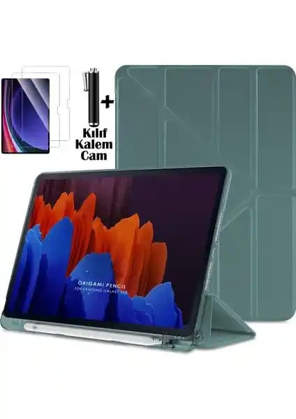 Samsung Galaxy Tab S9 Fe S10 Fe ve S10 Lite için dayanıklı ve şık koruma seti
