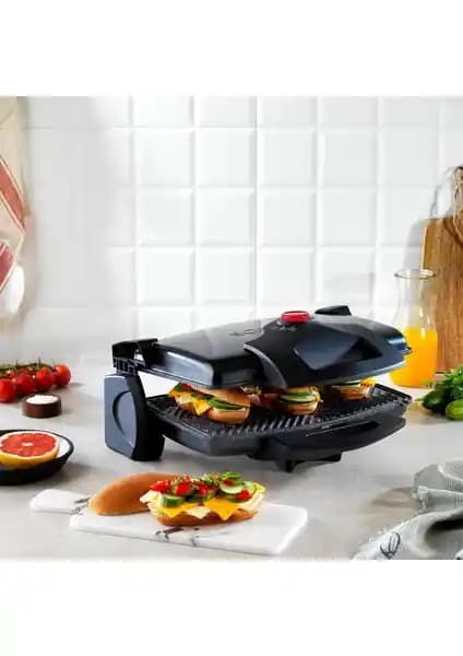 Schafer Start 1600 W Siyah Tost Makinesi: Güçlü Performans ve Kullanım Kolaylığı