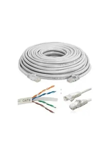 Seyidoğlu Cat6 Ethernet Kablosu 5 Metre Gri Güçlü ve Güvenilir Bağlantı Çözümü