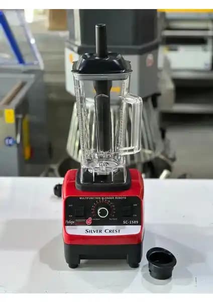 Sönmez Endüstriyel New Silver Crest Blender: Güçlü ve Çok Yönlü Profesyonel Mutfak Aleti