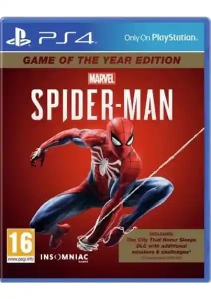 Sony Marvel's Spider-Man: Game Of The Year Edition PS4 ile Efsanevi Aksiyon Deneyimi