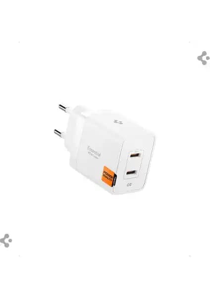 Spigen 47W USB-C 2 Port Mini Hızlı Şarj Aleti: Güç ve Taşınabilirlik Bir Arada