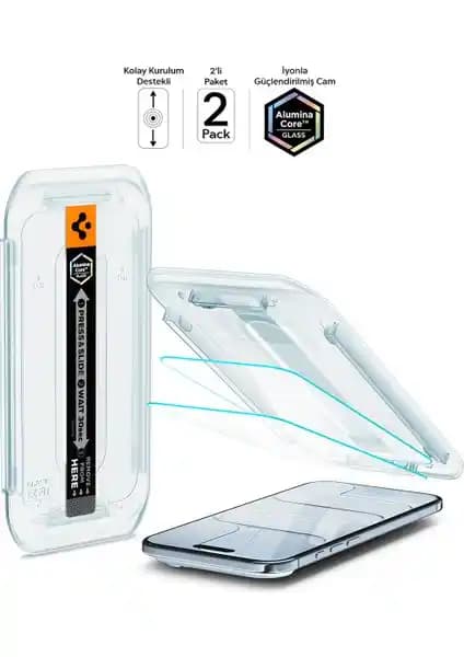 Spigen iPhone Air Uyumlu Cam Ekran Koruyucu: Yüksek Dayanıklılık ve Kolay Uygulama Özellikleri