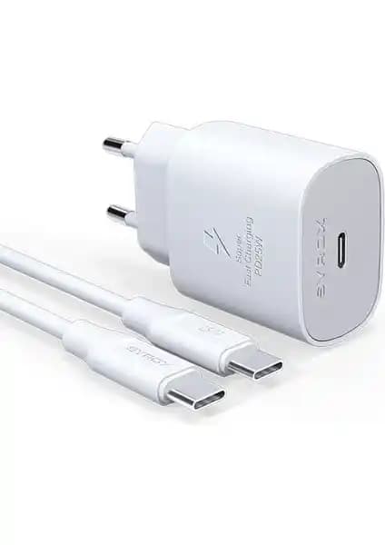 Syrox Samsung Galaxy A24 5G Uyumlu 25W Type-C Hızlı Şarj Adaptörü İncelemesi ve Özellikleri
