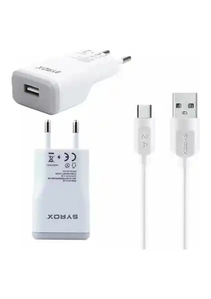 Syrox Type-C Girişli 2.0 Mah Şarj Cihazı J28: Yüksek Hızlı ve Taşınabilir Şarj Çözümü