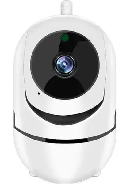 Torima Güvenlik Kamerası 360 Derece Dönebilen Full HD Smart IP Kamera CMR9 Beyaz