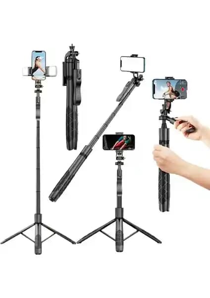 Torima L16 Çok Amaçlı Tripod ve Selfie Çubuğu Yüksekliği ve Stabilitesiyle Öne Çıkar