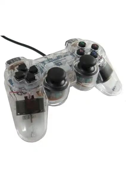 Trilogic GP809 Analog USB PC Uyumlu Gamepad Şeffaf Tasarım ve Üstün Özellikler