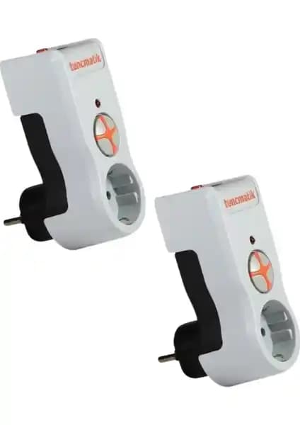 Tunçmatik TSK5078 2'li Akım Koruması Prizleri Güvenli ve Pratik Kullanım İçin Uygun