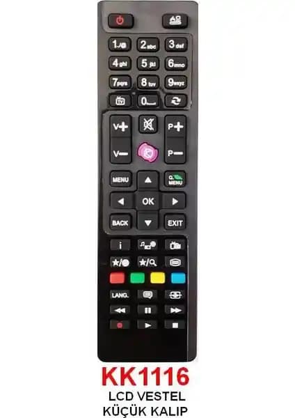 Vestel Smart LED TV Uyumlu Mini Uzaktan Kumanda: Kullanışlı ve Dayanıklı Tasarım