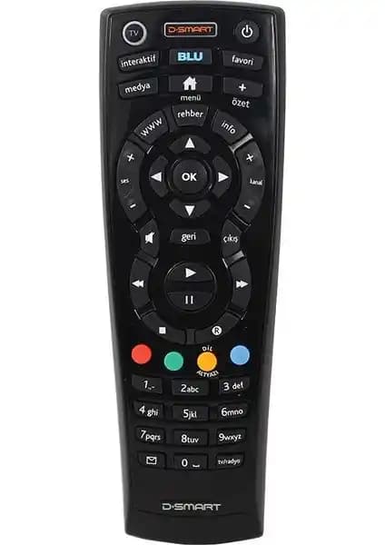 Weko D-Smart HD Blu Akıllı Uydu Alıcı Kumandası: Kullanım Kolaylığı ve Uyum Özellikleri