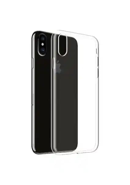 Wowacs Apple iPhone XS Max Uyumlu Şeffaf İnce Silikon Kılıf ile Maksimum Koruma ve Estetik