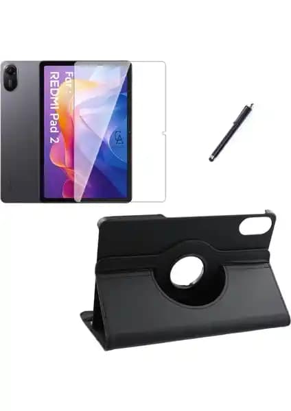 Xiaomi Redmi Pad 2 Uyumlu Çok Fonksiyonlu Koruyucu ve Aksesuar Seti İncelemesi