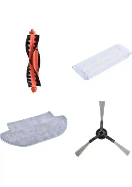 Xiaomi Vacuum Mop Pro Uyumlu 4 Parça Seti: Temizlik Performansını Artıran Yedek Parçalar