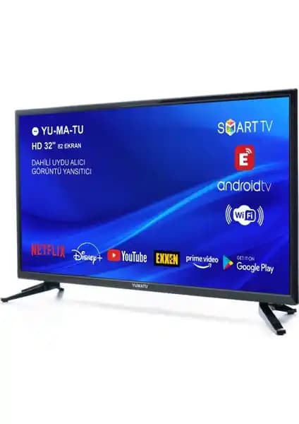 Yumatu 32SMT3201 32 inç HD LED Android Smart TV detaylı inceleme ve özellikler