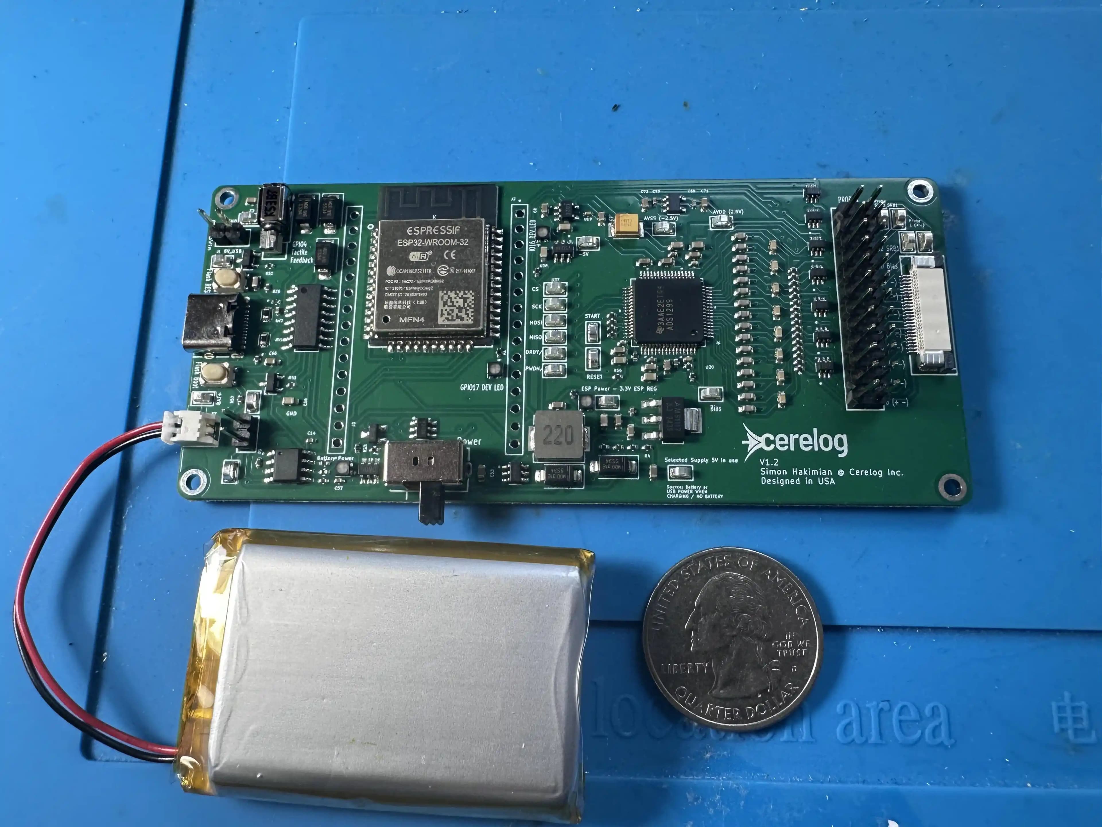24 Bit 16ksps 8 Kanal WiFi ve BLE Özellikli Beyin-Bilgisayar Arayüzü Tasarımı