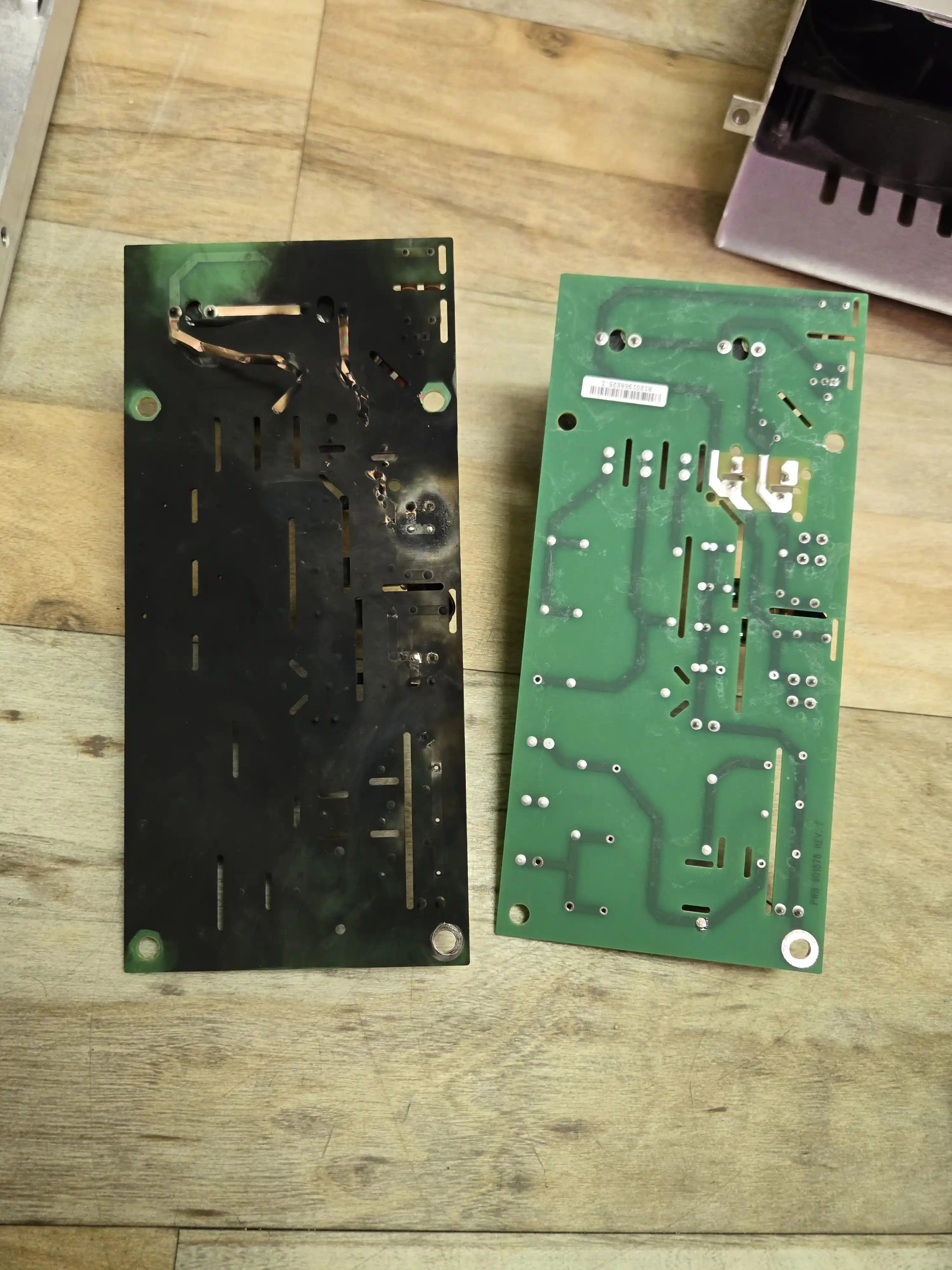480 Volt 3 Fazlı Güç Kaynağında PCB İzlerinin Buharlaşması ve Elektriksel Arızaların Nedenleri