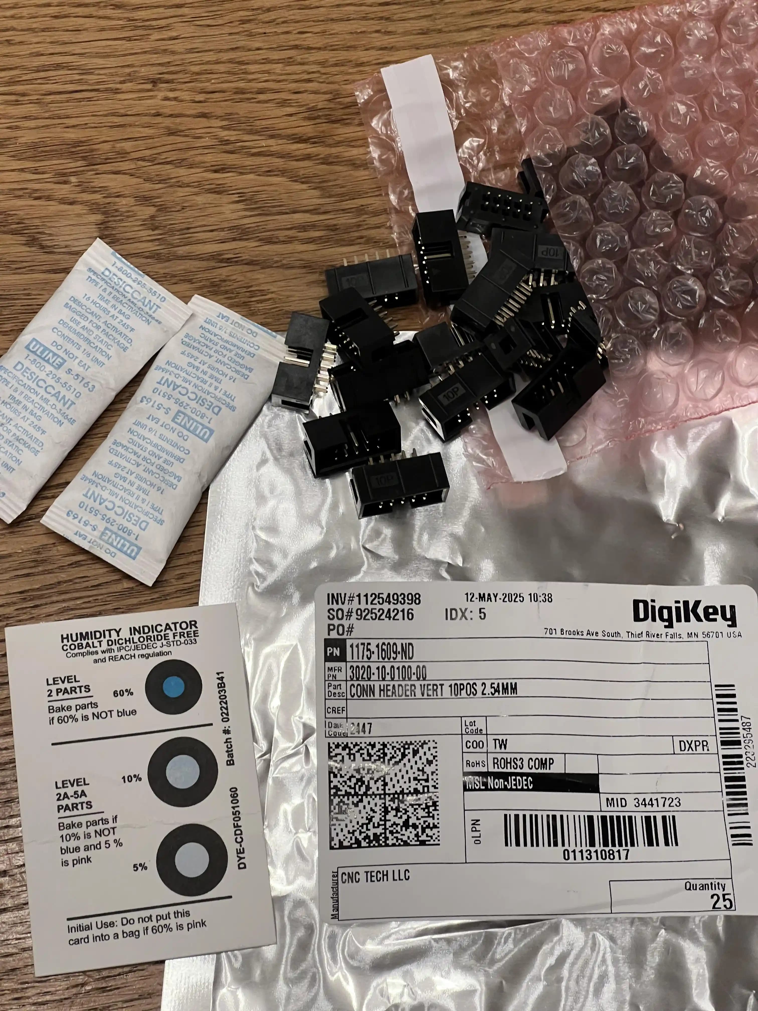 Digikey Elektronik Komponent Paketleme Standartları ve Nem Hassasiyeti Uygulamaları
