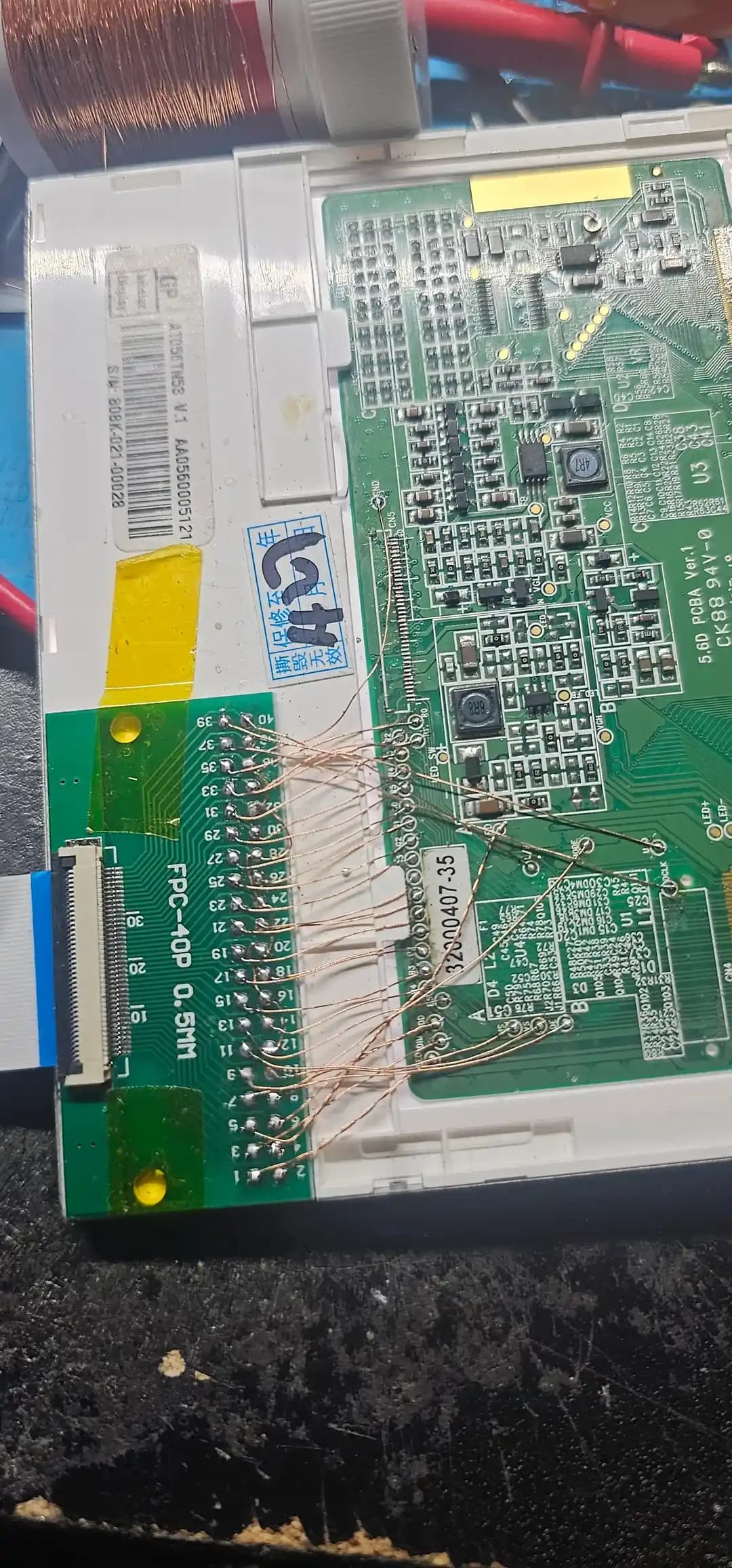 Tornuklu LCD Flat Flex Kablo Onarımı: Test Noktaları ve Lehimleme Teknikleri