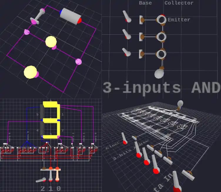 Eğitim Amaçlı Elektronik Devre Simülasyon Motorları ve 3D Tasarım Yaklaşımları