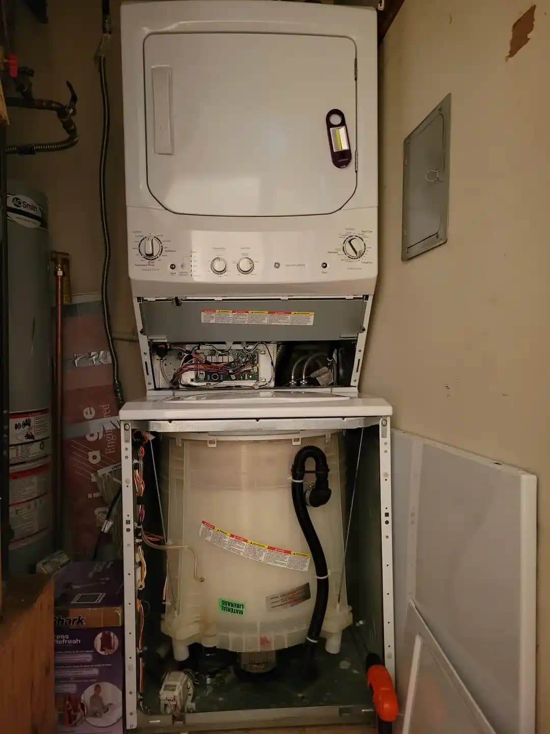 GE Yığılabilir Çamaşır Makinesi ve Kurutucuda Çorap Sıkışması Sorunu ve Çözüm Yöntemleri