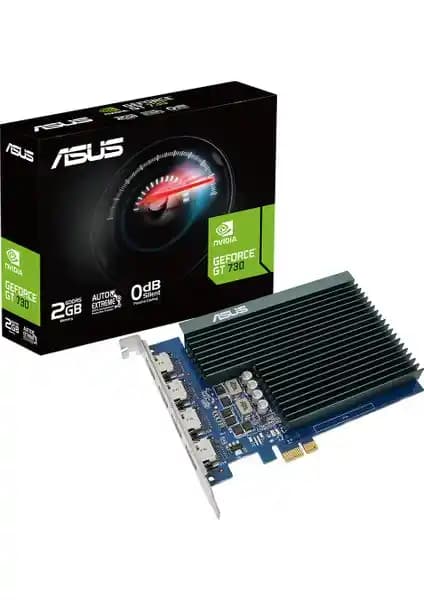 ASUS GEFORCE GT 730 2GB Ekran Kartı: Çok Yönlü Performans ve Sessiz Çalışma Özellikleri