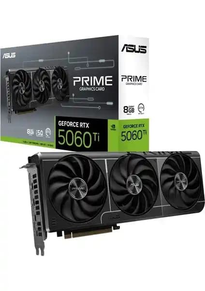 ASUS PRIME RTX 5060 Ti Gelişmiş Özellikler ve Yüksek Performans Sunan Ekran Kartı