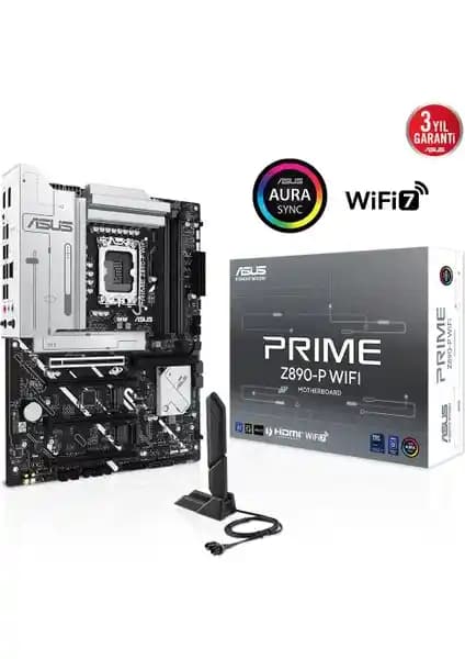 ASUS PRIME Z890-P WIFI DDR5 Anakartı: Yüksek Performans ve Yenilikçi Özellikler