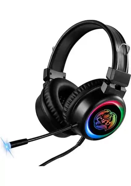 C4U Dragon RGB Profesyonel Oyuncu Kulaklığı Yüksek Ses Kalitesi ve Ergonomik Tasarım