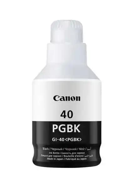 Canon GI-40BK Siyah Mürekkep Şişesi: Yüksek Performans ve Güvenilirlik Sunan Orijinal Ürün