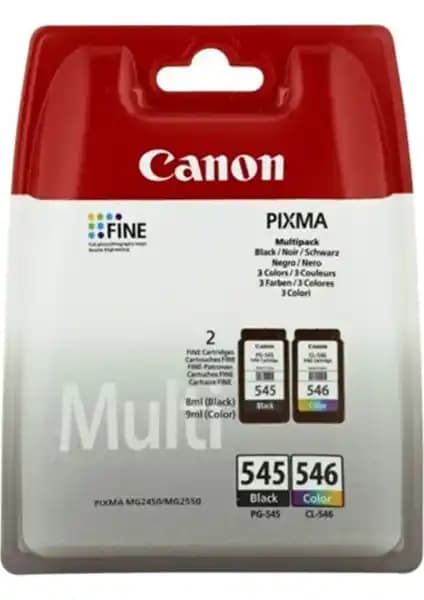 Canon PG545+546 Mürekkep Kartuş Seti: Yüksek Kalite ve Güvenilir Baskı Deneyimi