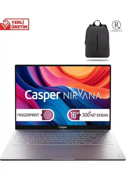 Casper Nirvana S100 13. Nesil Core i5 ile Yüksek Performans ve Şıklık Sunan Dizüstü Bilgisayar