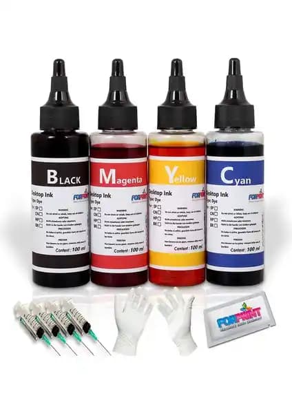 Epson L Serisi Uyumlu Forprint Mürekkep Seti Ekonomik ve Yüksek Kalite Baskı İçin