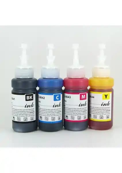 Epson L110 Uyumlu Ppt Premium Renkli Mürekkep Seti Yüksek Kalite ve Ekonomik Çözüm