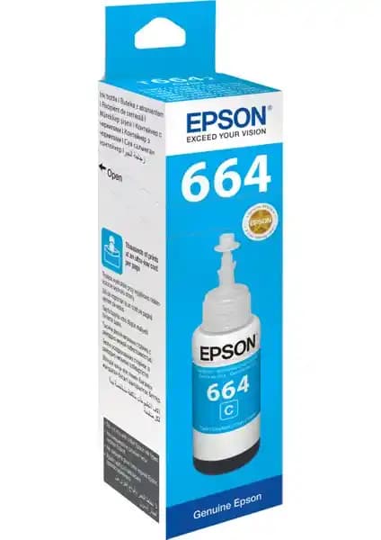 Epson T6642 Mavi Mürekkep Kartuşu 70ml Yüksek Kalite ve Renk Doğruluğu Özellikleri