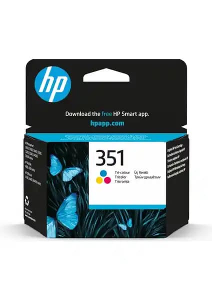 HP 351 TRI Renk Mürekkep Kartuşu: Yüksek Kalite ve Uyum Sağlayan Orijinal Ürün