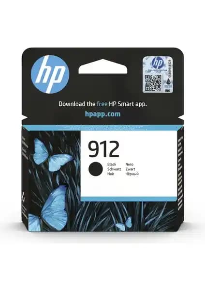 HP 912 Siyah Mürekkep Kartuşu: Yüksek Performans ve Güvenilirlik ile Profesyonel Baskı Çözümü