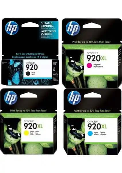 HP 920 Orijinal Kartuş Seti: Yüksek Performans ve Güvenilirlik Sağlayan Baskı Çözümü