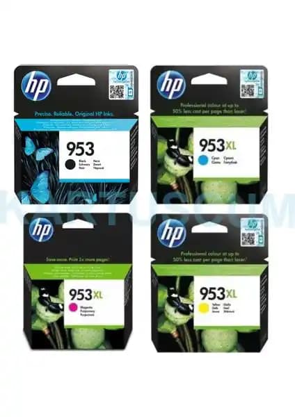 HP 953 + 953XL Kartuş Seti: Ofis ve Profesyonel Kullanım İçin Yüksek Kaliteli Baskı Çözümü