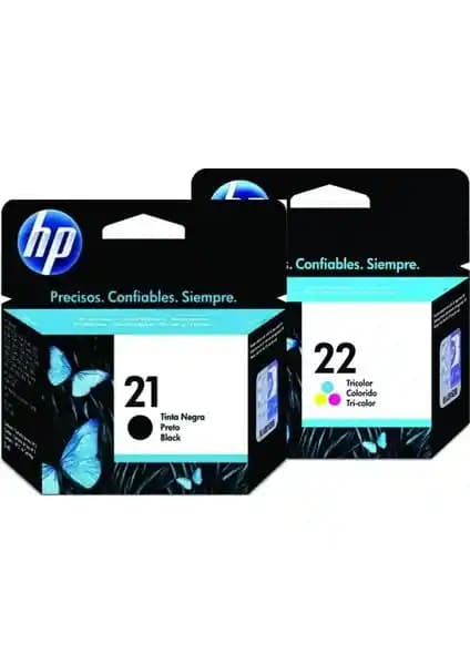 HP (C9351Ae/C9352Ae) Siyah ve Renkli Kartuşlar: Yüksek Kalite ve Güvenilirlik Sağlayan Orijinal Ürünler