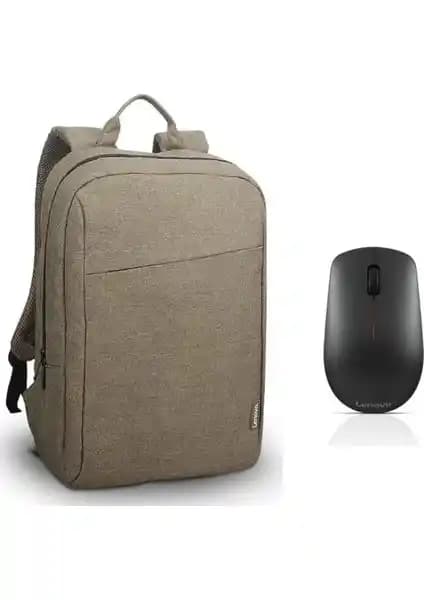 Lenovo 400 Kablosuz Mouse ve 15.6 İnç Toploader Notebook Çantası Günlük Kullanım İçin Uygun