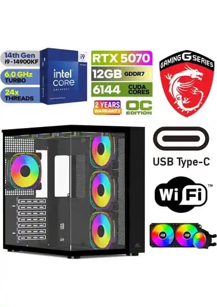 MSI Gaming Bilgisayarı: Yüksek Performans ve Çok Yönlü Kullanım İçin Güçlü Sistem