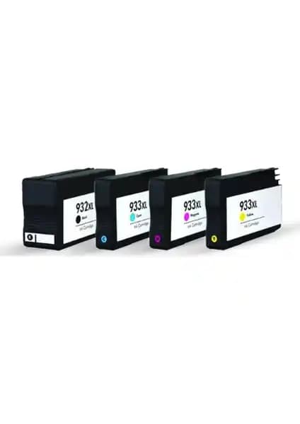 Photoink 1 Takım Kartuşlar Hp Officejet Serisi Yazıcılar için Yüksek Kalite