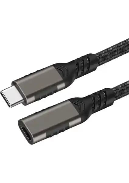 QGeeM USB 3.2 Type-C PD Uzatma Kablosu ile yüksek performanslı bağlantı ve şarj çözümü