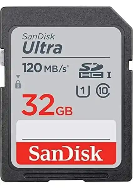 SanDisk Ultra 32GB SDHC Kartı: Yüksek Performans ve Güvenilirlik ile Depolama Çözümü